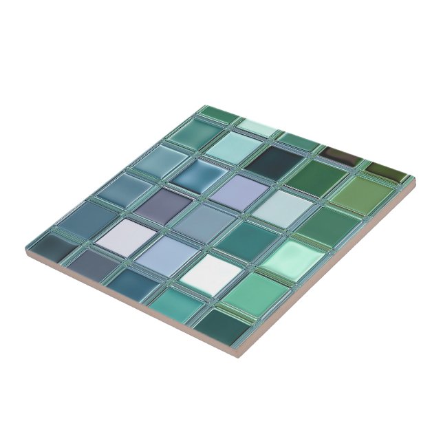 Carreau Art en verre de tuile de mosaïque de plage (Côté)