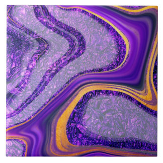 Carreau Art fluide de luxe - Design abstrait contemporain