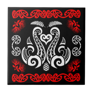 Carreau Art maori néo-zélandais
