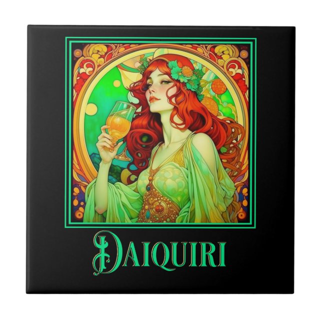 Carreau Art nouveau Daiquiri (Devant)