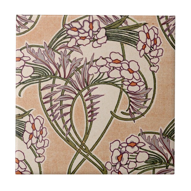 Carreau Art Nouveau Design #8 @ VictoriaShaylee (Devant)