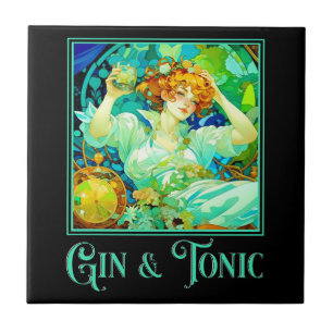 Carreau Art Nouveau Gin & Tonique