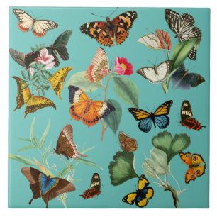 Carreau Art papillon vintage, de nombreuses sortes et coul