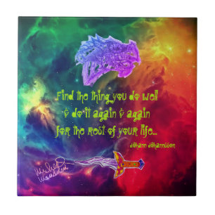 Carreau Art par Micheal Inspiration Dragon Carrelage céram
