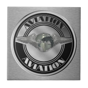 Carreau Art vintage d'aviation