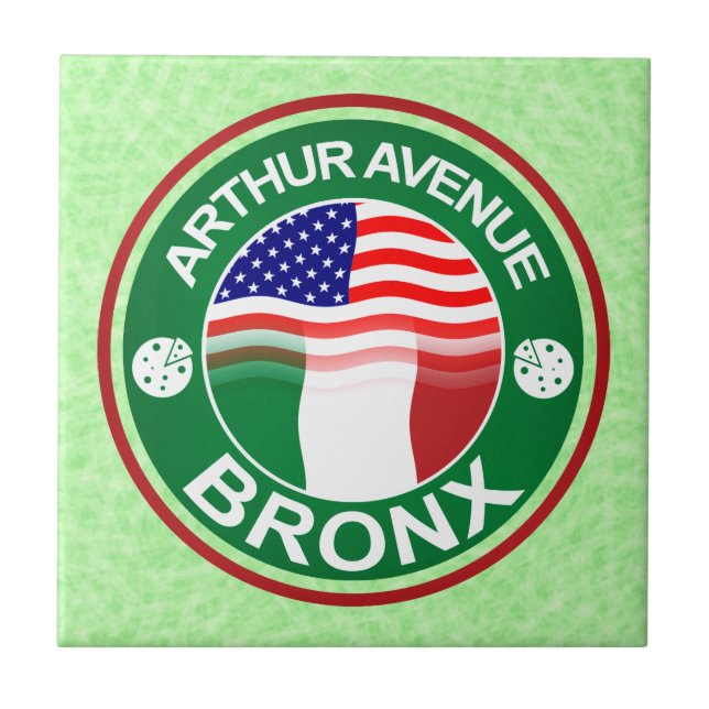 Carreau Arthur Ave Bronx Italien American Tile (Devant)