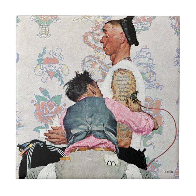 Carreau Artiste de tatouage (Devant)