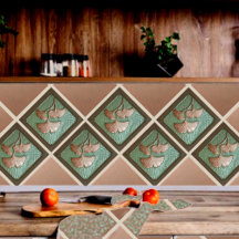 Artiste Gingko Leaf Carrelage céramique