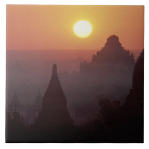 Carreau Asie, Birmanie, (Myanmar), Pagan (Bagan) Le temple