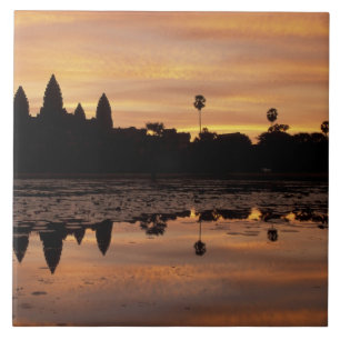 Carreau Asie, Cambodge, Siem Reap, Angkor Vat (b. 12