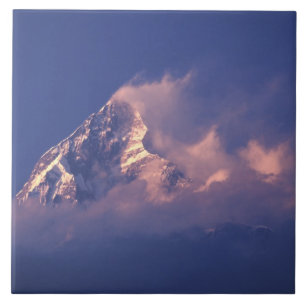 Carreau Asie, Népal. Machhapuchhare