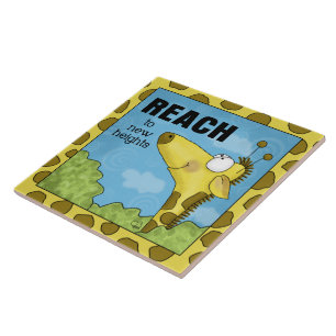 Carreau Atteindre New Heights Giraffe
