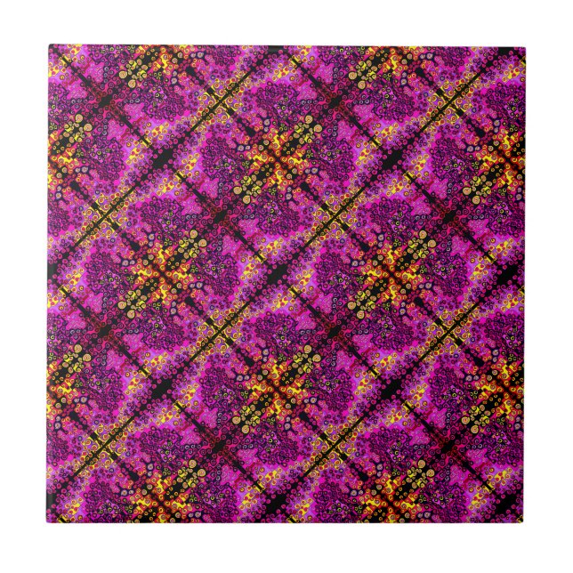 Carreau Attrape-moi si tu peux Pinky ! labyrinthe arc-en-c (Devant)