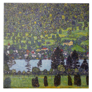Carreau Au Lac Atter, Gustav Klimt