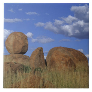 Carreau Australie, billes du Diable. Grès sphérique