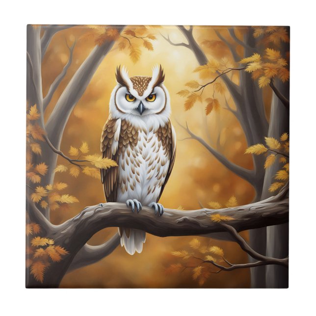 Carreau Automne Owl Serenity (Devant)