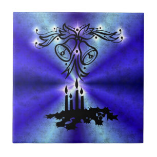 Carreau Avent, Artdeco de Noël sur Blue Green Rainbow