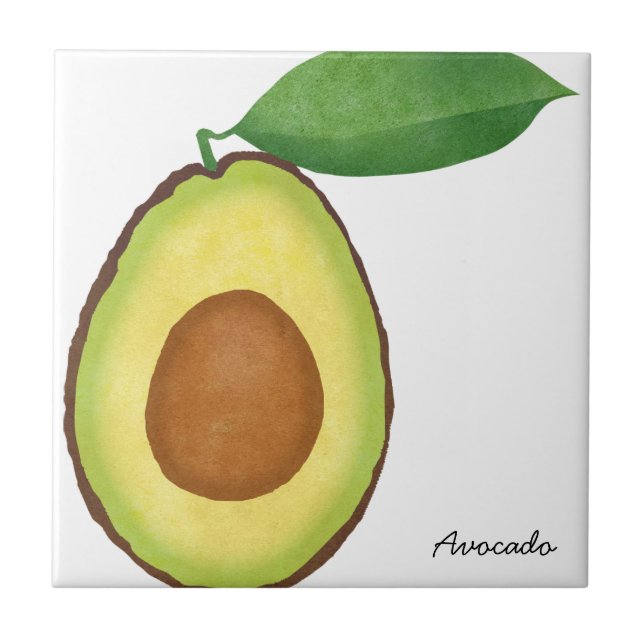 Carreau Avocado Ceramic Tile (Devant)