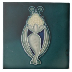 Carreau Azulejo Carrelage Art nouveau cheminée décorative