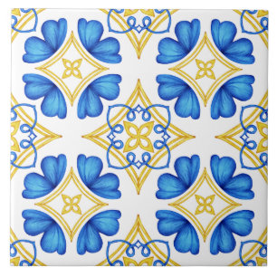 Carreau Azulejo Portugais Méditerranéen Traditionnel