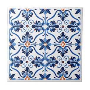 Carreau azulejos espagnol en céramique
