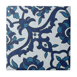 Carreau Azulejos Floral Carrelage Motif