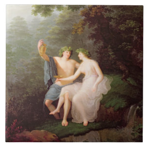Carreau Bacchus et Ariadne