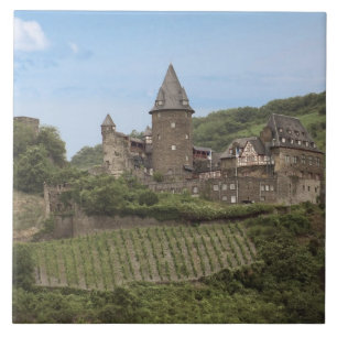 Carreau Bacharach, Allemagne, Château de Stahleck, Schloss