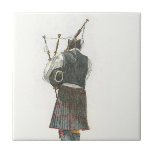 Carreau Bagpiper (Devant)