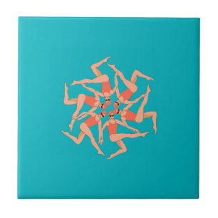 Carreau Baigneurs - Baignade synchronisée