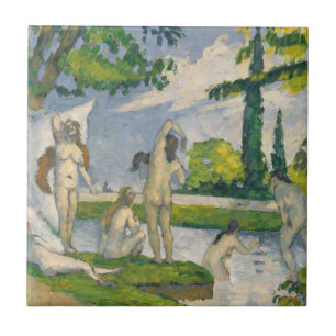 Carreau Baigneurs de Paul Cezanne  