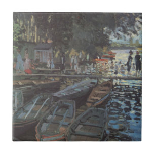 Carreau Baignoires à La Grenouillère par Claude Monet