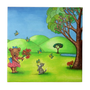 Carreau Baisers à papillon