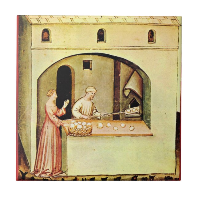 CARREAU BAKER À FOUR ANTIQUE, BOUTIQUE DE PAIN DE BAKERY (Devant)