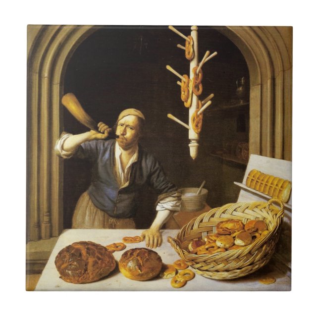 CARREAU BAKER À FOUR ANTIQUE, BOUTIQUE DE PAIN DE BAKERY (Devant)