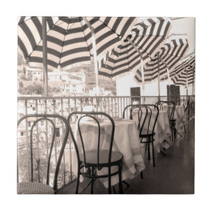 Carreau Balcon restaurant pittoresque, Italie
