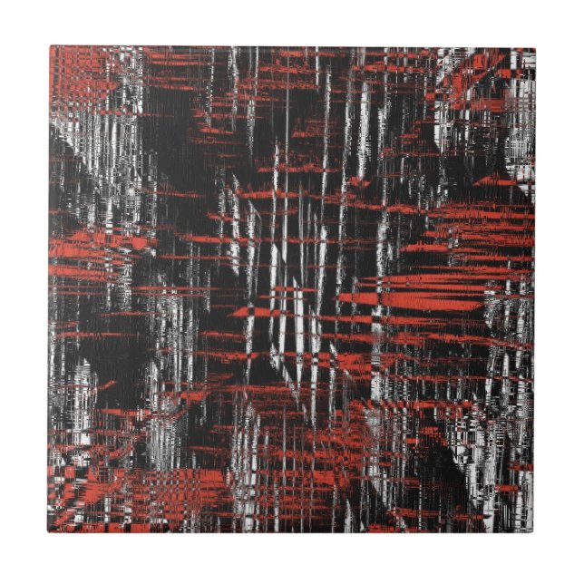 Carreau Balises de hachage Abstraites (Devant)