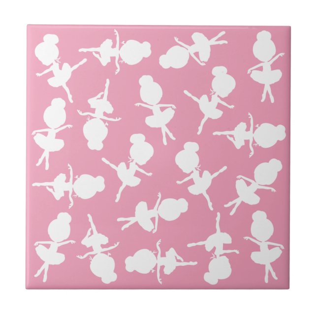 Carreau Ballerina Motif, Ballet Girls, Ballet Dance (Devant)