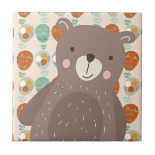 Carreau Ballons Whimsical à air chaud