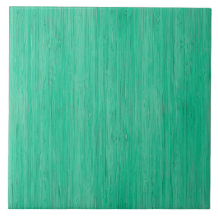 Carreau Bambou vert de mer apparence de grain de bois