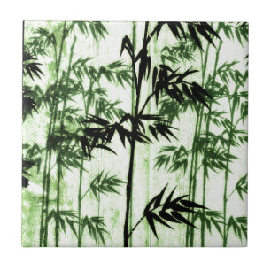 Carreau bambou vert - green bambou