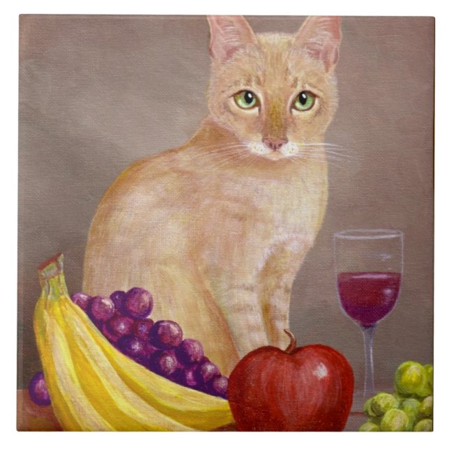 Carreau Bananes-figues Mignonnes de raisins de cuve de (Devant)