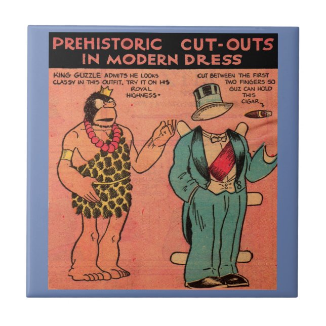 Carreau Bande dessinée des années 1930 poupée en papier de (Devant)