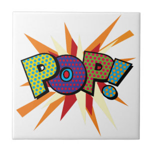 Carreau Bande dessinée Pop Art POP!