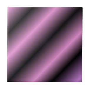 Carreau Bande noire et lavande