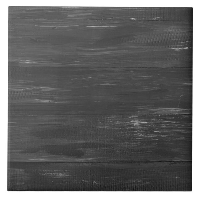 Carreau Bandes de texture en bois noir (Devant)