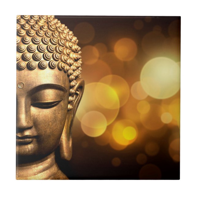 Carreau Bangkok, Thaïlande| Bouddha d'or (Devant)