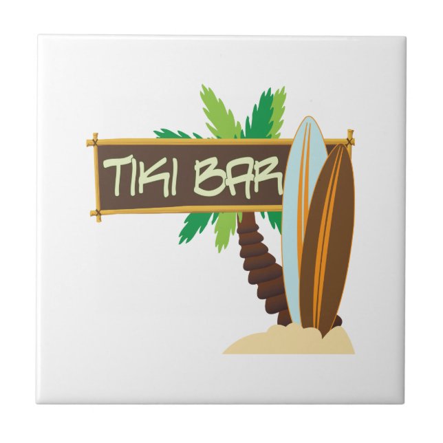 Carreau Bar Tiki (Devant)