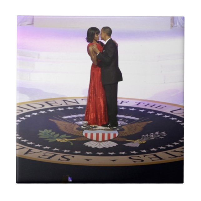 Carreau Barack et Michelle Obama (Devant)