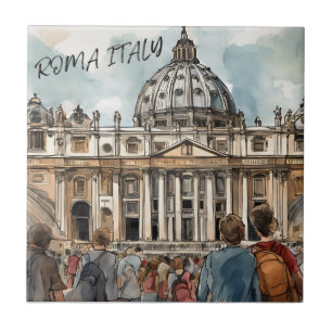 Carreau Basilicate de Saint-Pierre de San Pietro